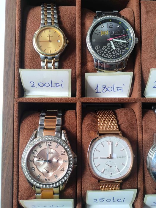 Ceasuri Dama Bulova , Fossil , Michael Kors , Skagen Magazin CashGen