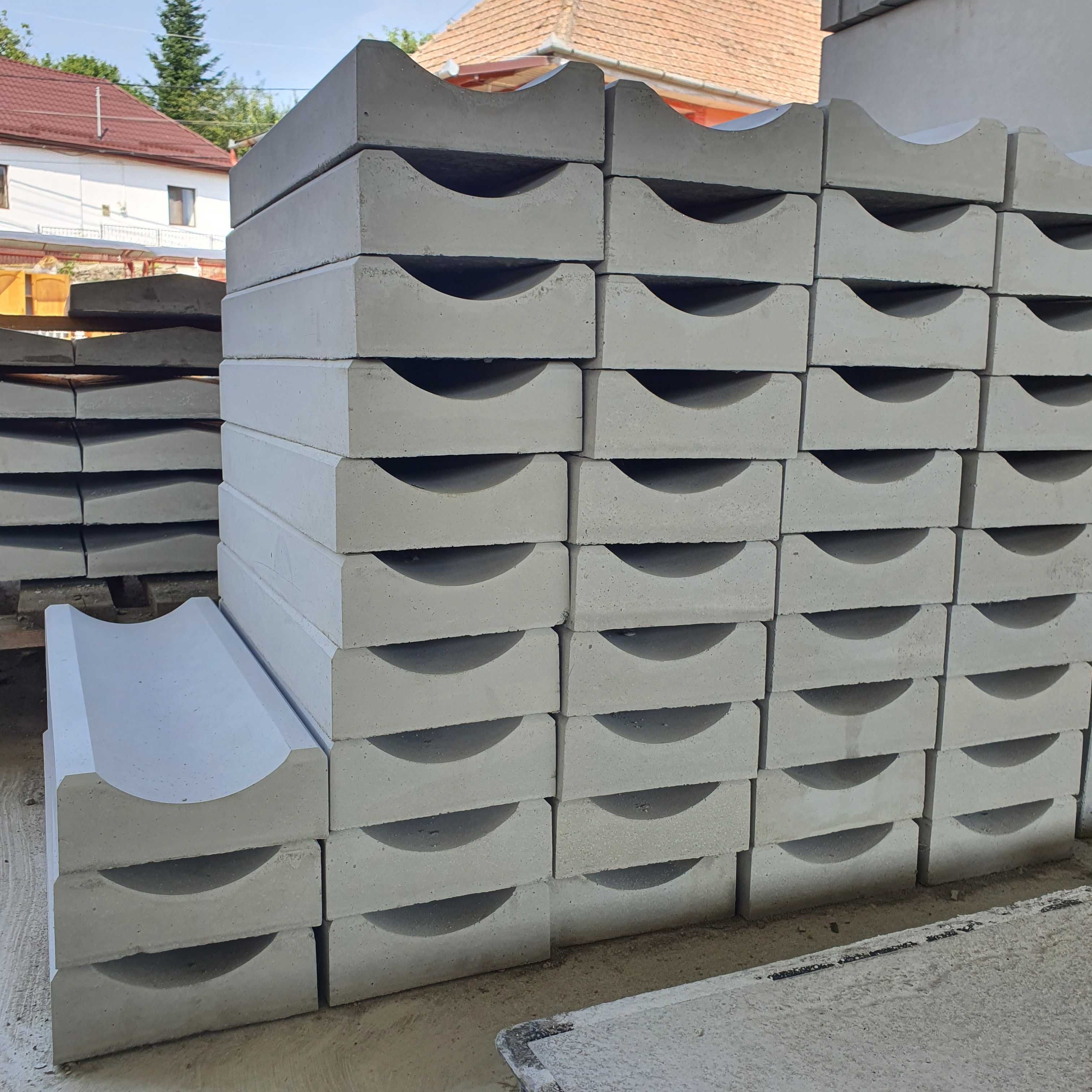 Rigole ultrafinisate din beton 50 x 16 x 6cm