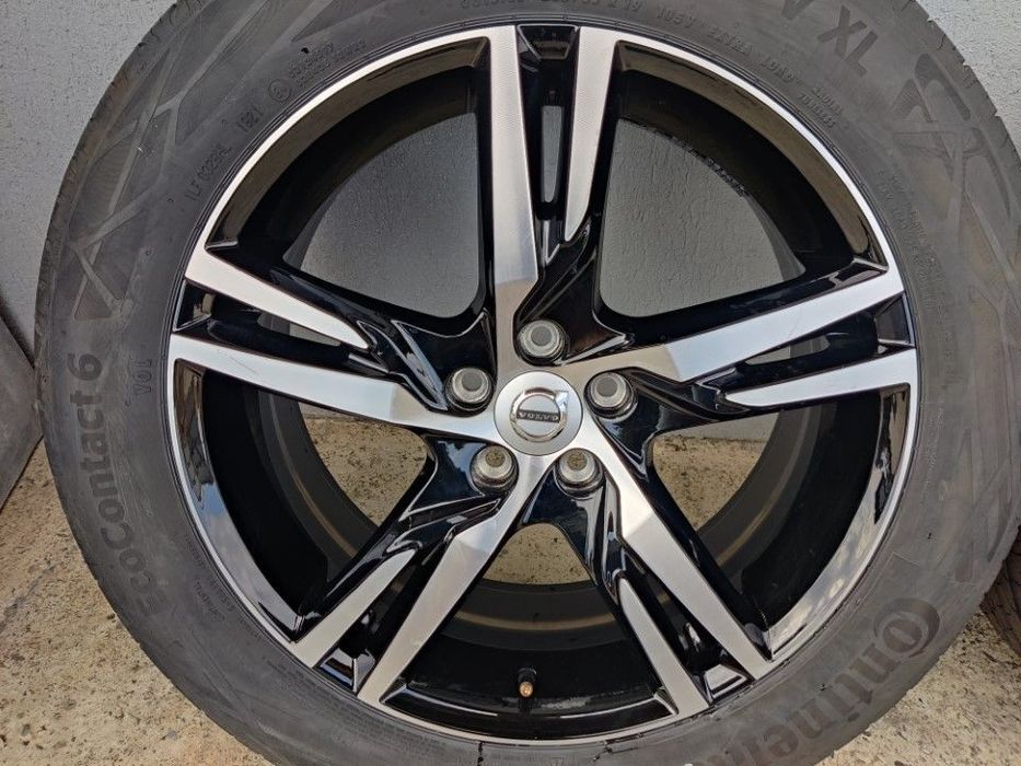 Jante 5 spite duble 19" Volvo XC60 XC40 XC70 XC90 S60 V60 S90 V90 anvelope 235/55R19 - 32327721