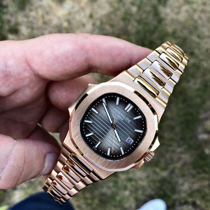ceas barbat patek philippe dial maro