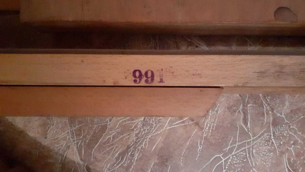 Стол деревянный раздвижной круглый, крепкий СССР