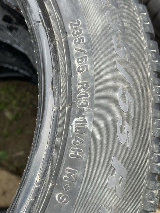 Anvelope caucicuri pirelli 235/55/18 iarna m s