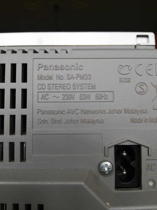 Уредба PANASONIC   SA-PM33 – Мини система