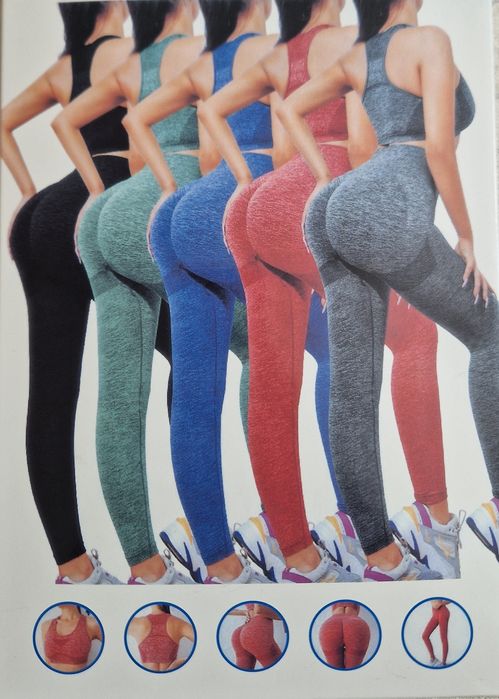 Colanți fitness yoga modelatori – ridicare profesională a feselor