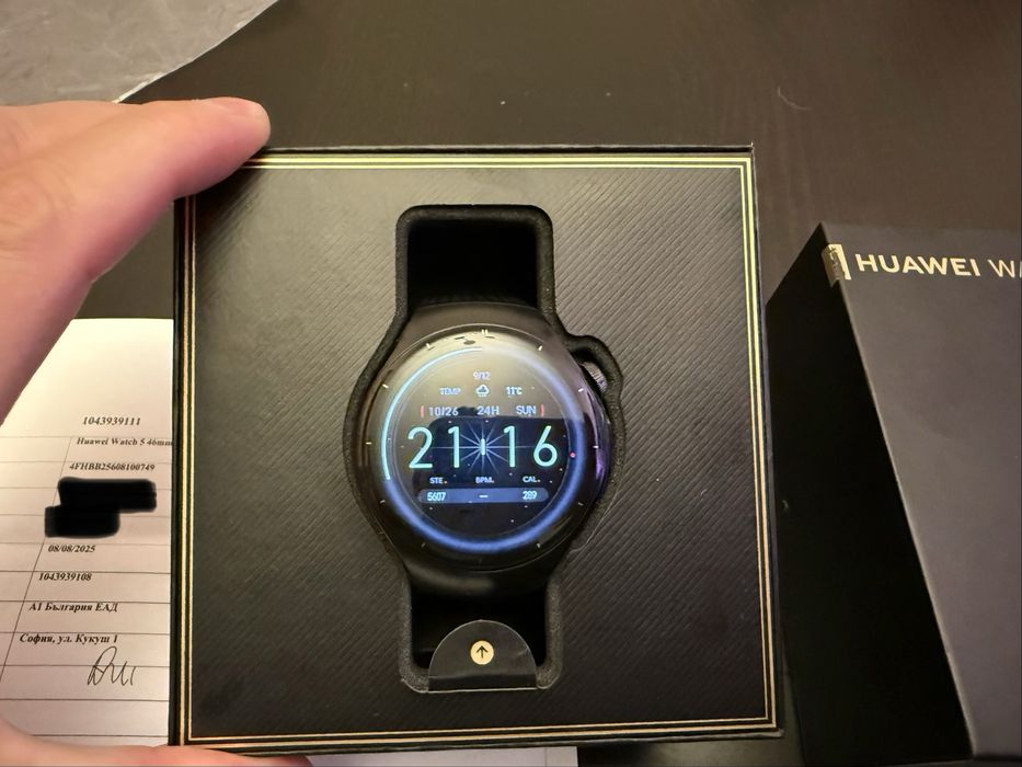 HUAWEI WATCH 5 - 46mm LTE Black