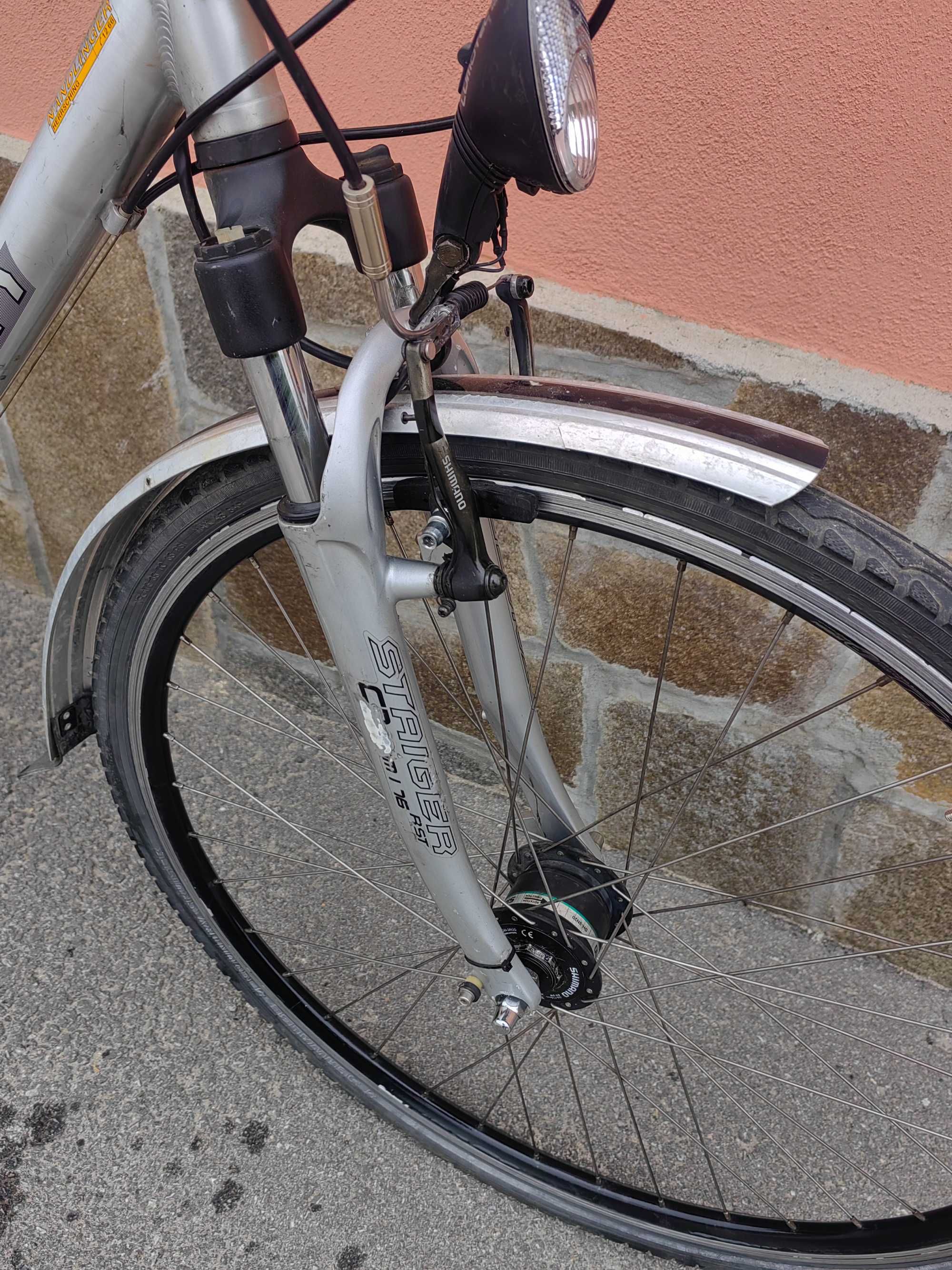 28" Staiger, L размер, градски алуминиев трекинг велосипед