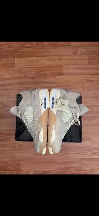 Sneakersi Nike Air Jordan Retro 4 x Off-White