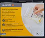 Пликове за съхранение на кърма Medela 210ml - 100бр