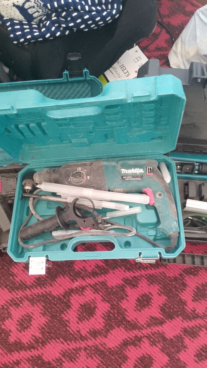 Lazer.Perforator Shurupavyort yangi faqat 1/2 soxot ishlatilgan instru