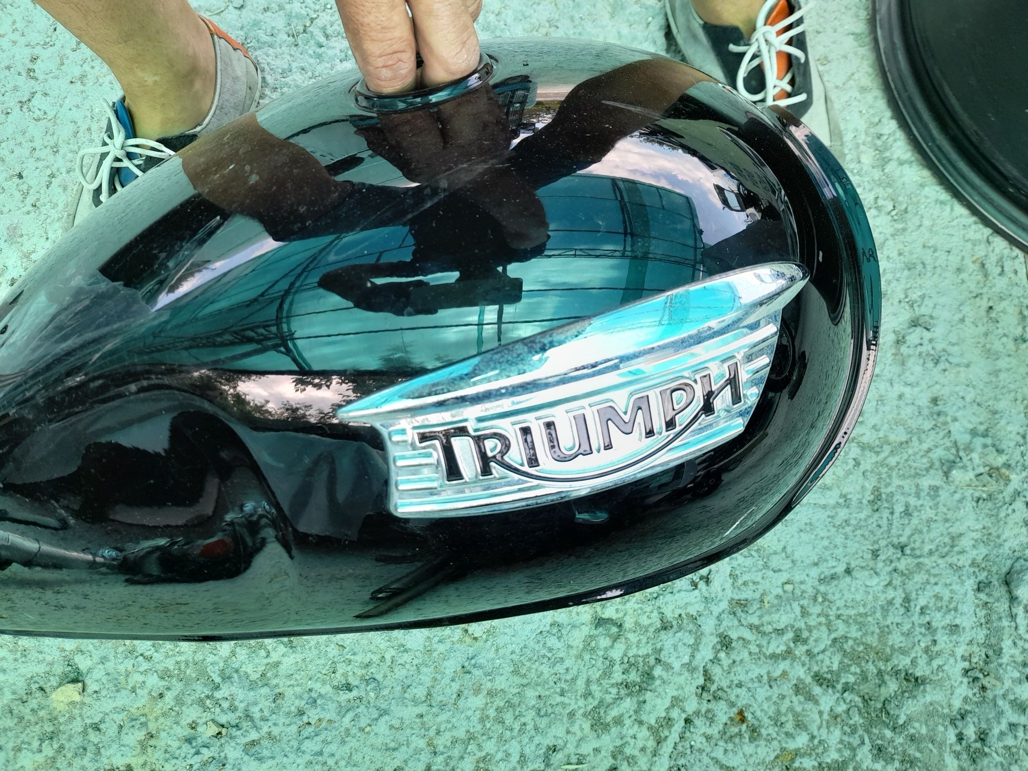 Резервоар мотор Triumph  60лв