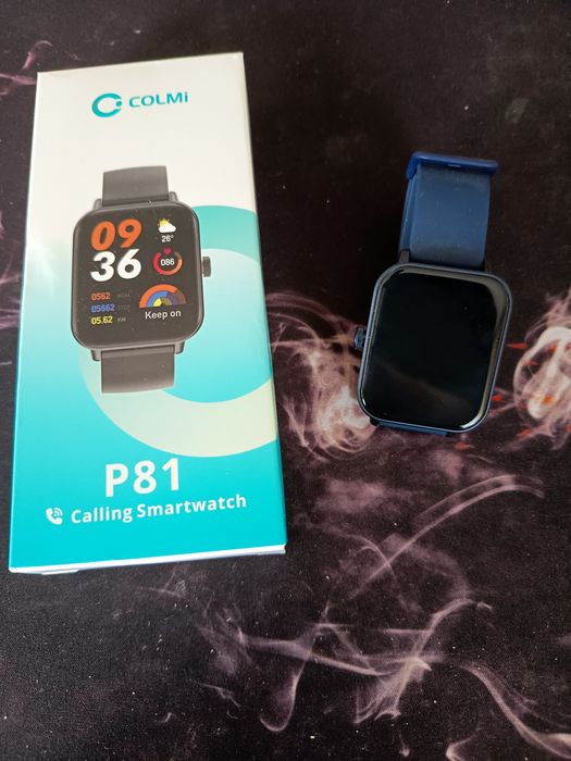 Smartwatch Colmi P81 NOU cu ecran 1.9 inch IPS, bluetooth 5.3