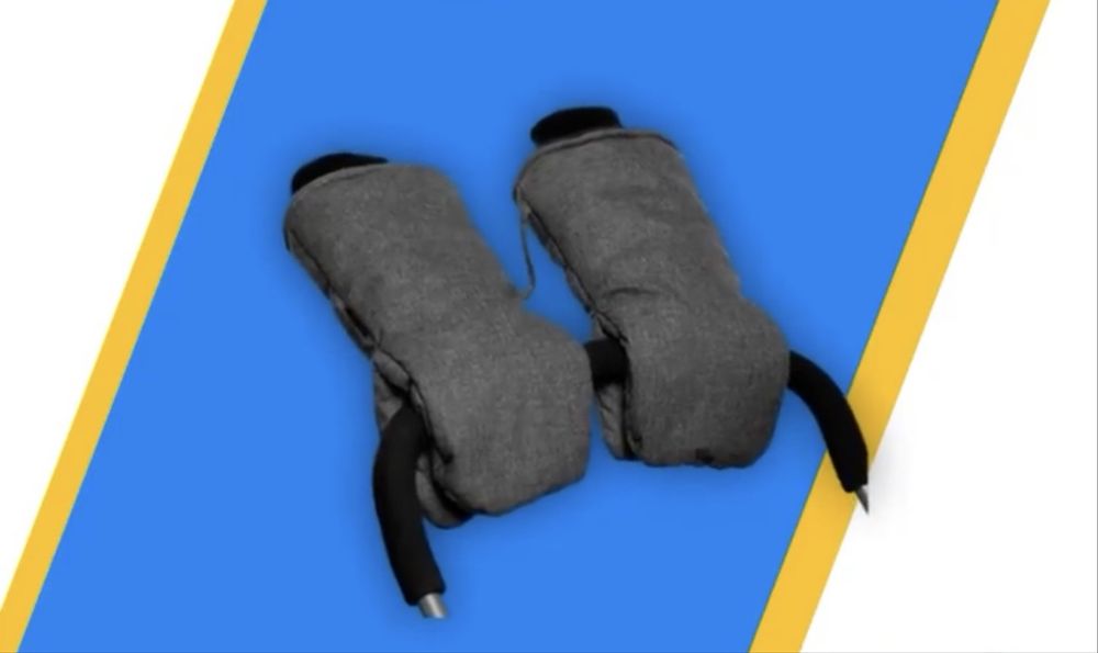 Муфты варежки (Ми-ми-ми) для коляски