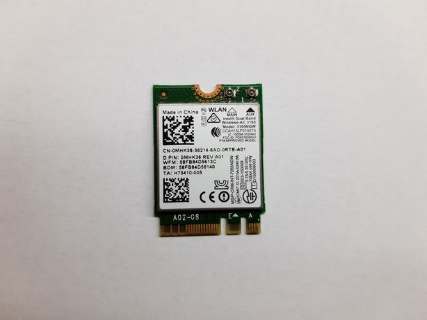 Dell Rtl8723be Wireless WiFi Bluetooth M.2 Combo Card MHK36 0mhk36