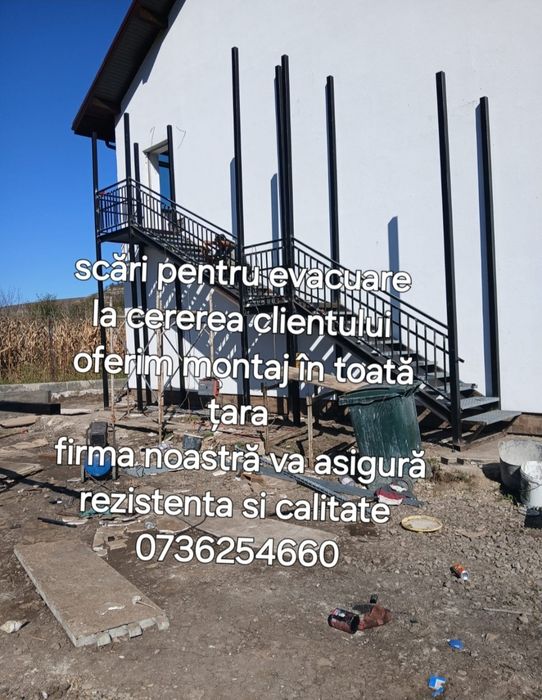 Scara metalica zincate