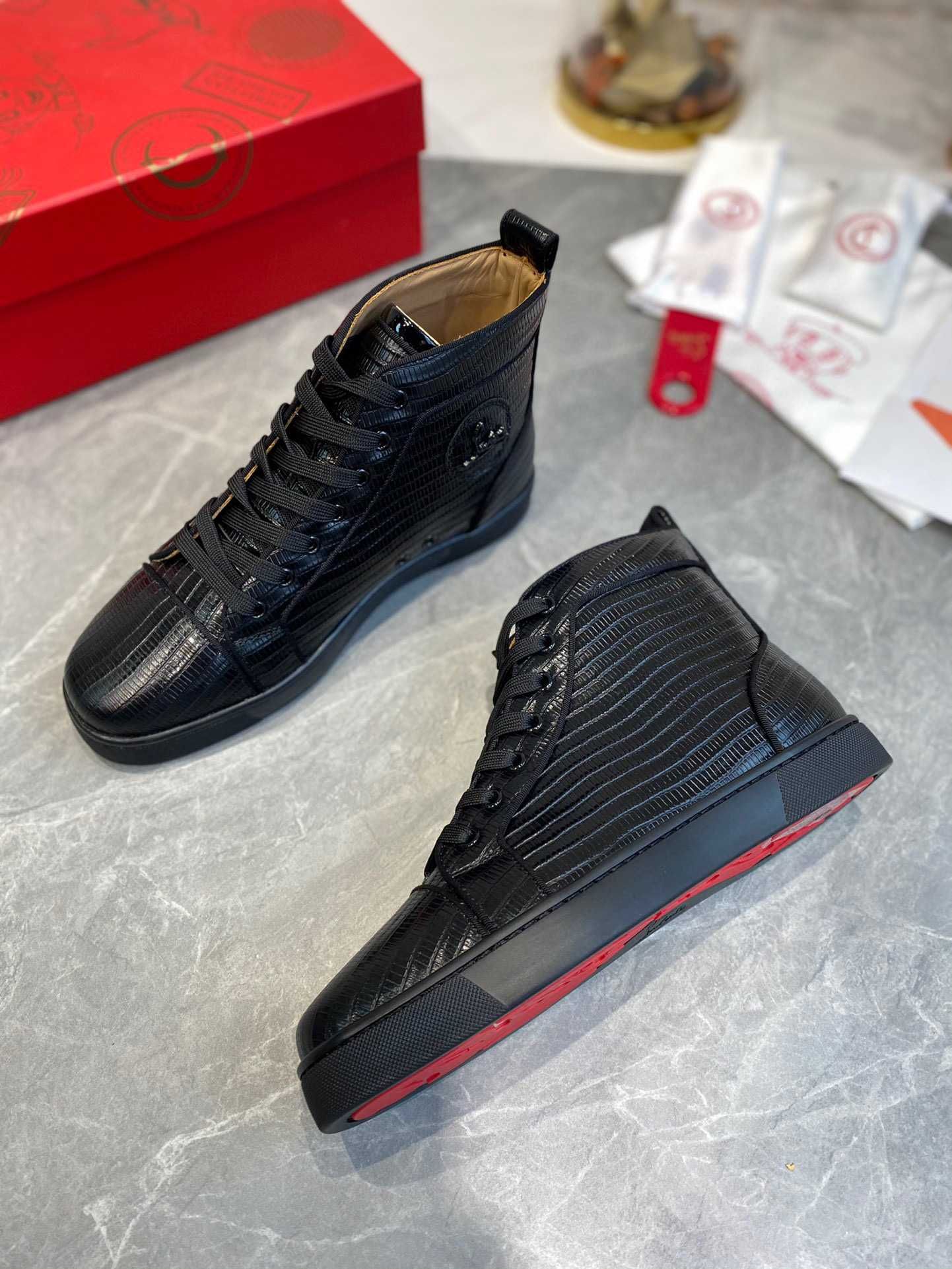 Adidasi Christian Louboutin High - Premium