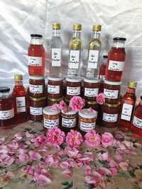 Produse naturale din petale de trandafiri de Damasc bio