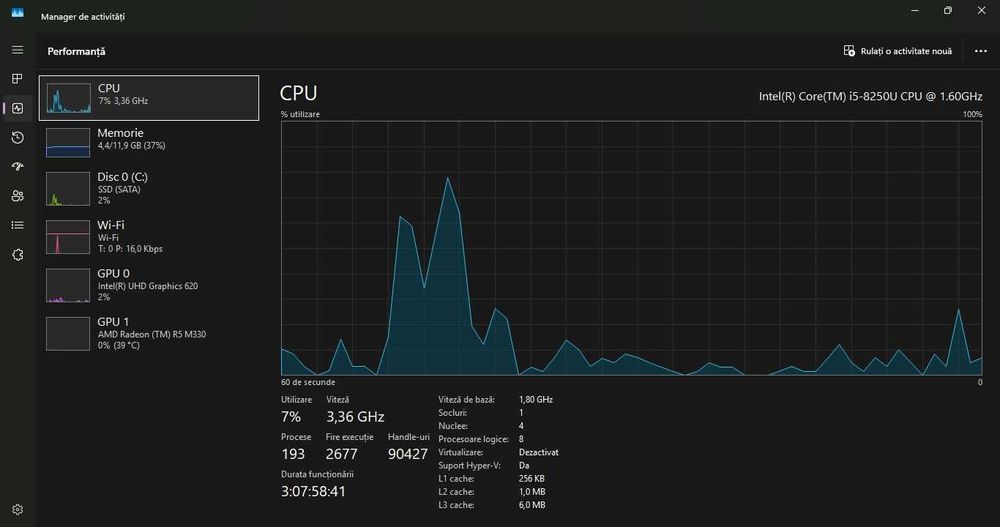 Laptop HP 15-bs1xx - i5 / 12GB RAM / SSD / Windows 11 PRO