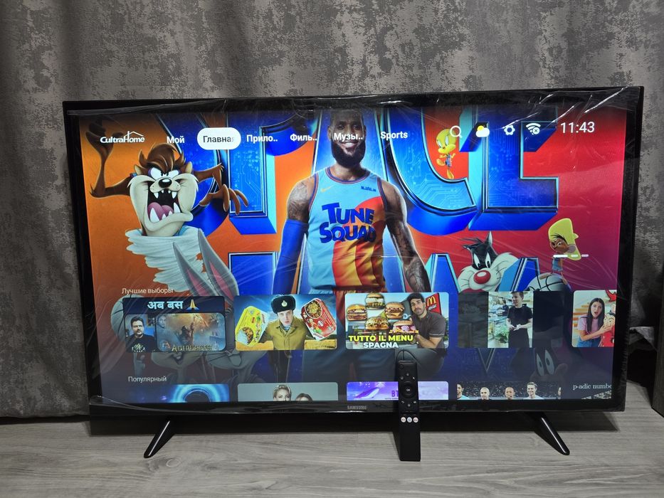 Новый телевизор Samsung smart TV 46 диагогаль смарт тв