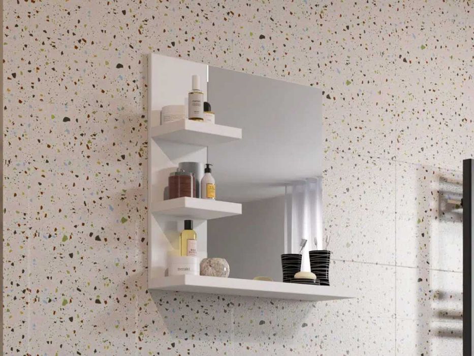 Set Masca Baie Suspendata + Chiuveta 650 + Oglinda 650 Albio