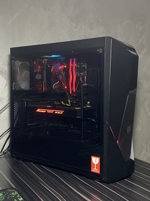 Компьютер R5 5600 GTX 1080Ti 16gb B450