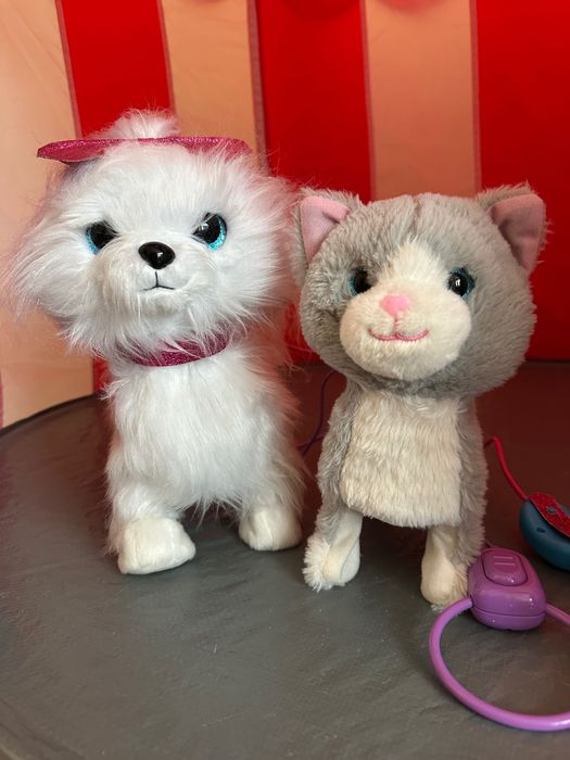 Интерактивни котка и кученце със звукове