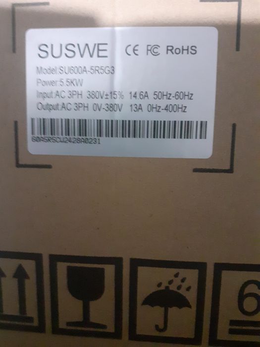 Vând convertizor frecventa 380v