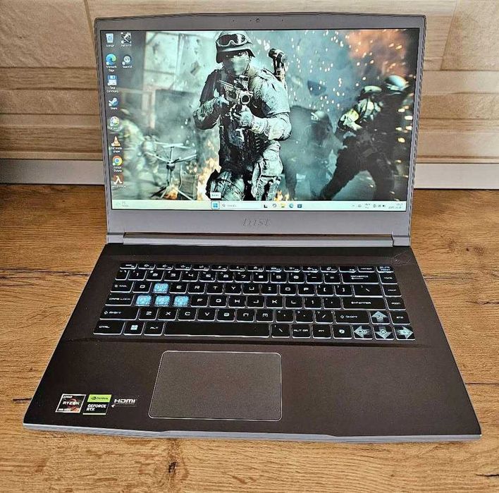 Laptop gaming MSI Thin A15 \ Ryzen 7 7735HS + RTX-4060