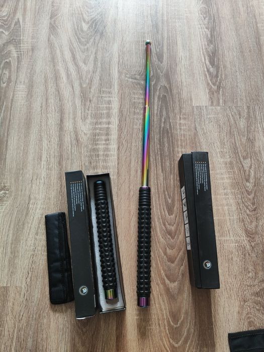 Baston telescopic FADE - Color 60cm , in cutie + husa