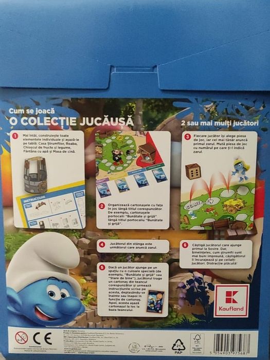 Set complet ștrumfii Kaufland 2025 + album