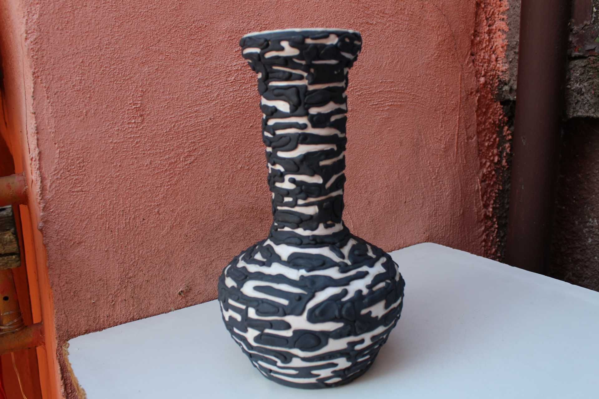 Vaza ceramica colectie KIRALY - Ungaria, Art Deco