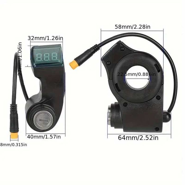 Sistem cu chei, afisaf pentru Kugoo G2 Pro si Kukirin M4