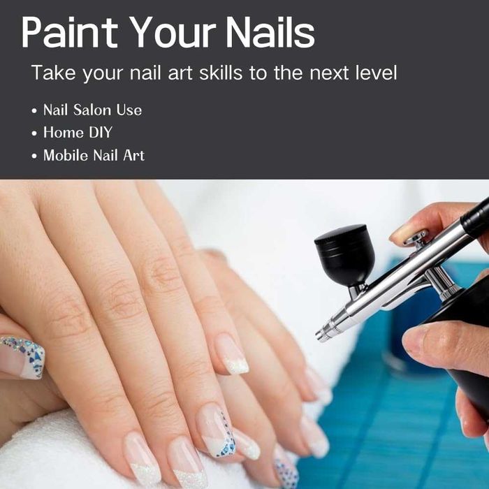 Kit Airbrush+compresor portabil, acc inclus, 32PSI, REDUS de la 270RON