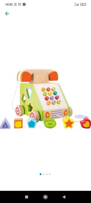 Telefon din lemn
