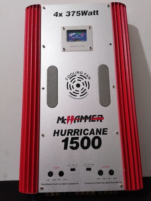 Stație amplificator subwoofer mono wați putere bass rms auto kit boxe