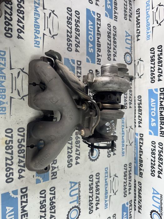turbina turbo turbosuflanta 1,2i renault clio 3