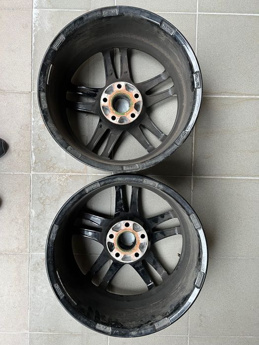 2 Jante Dezent R17 5x114.3 Negru lucios