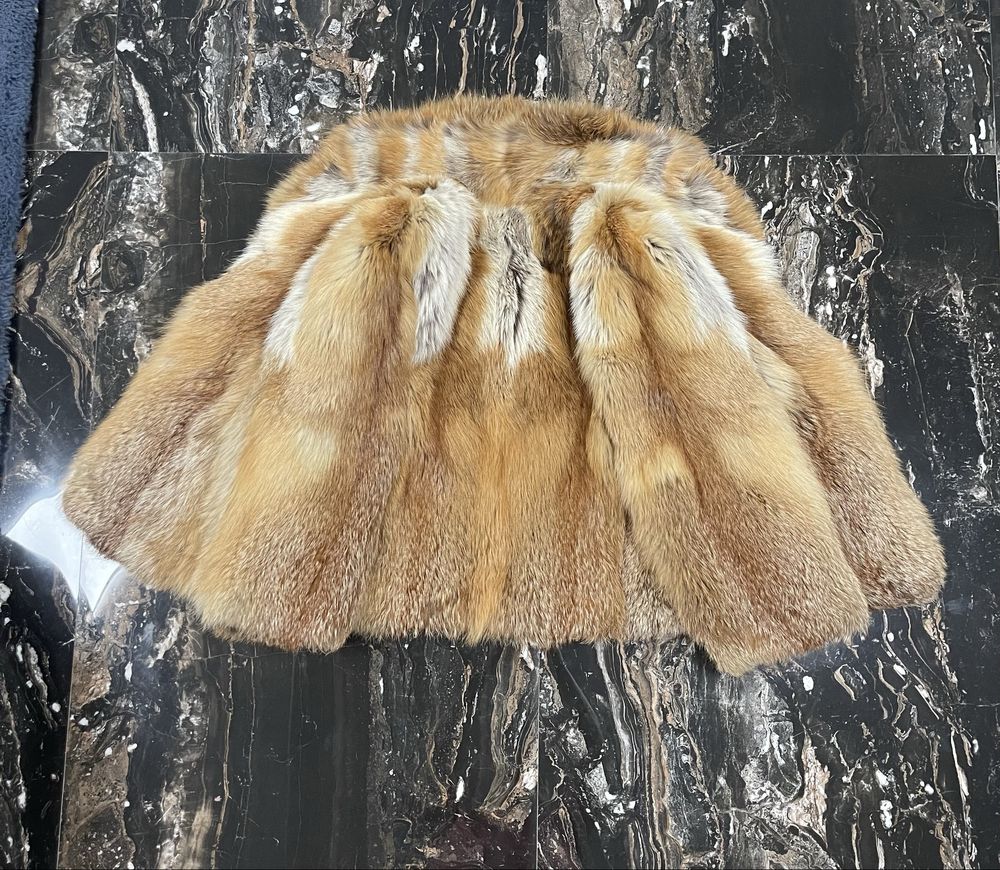 Blana naturala de vulpe roscata