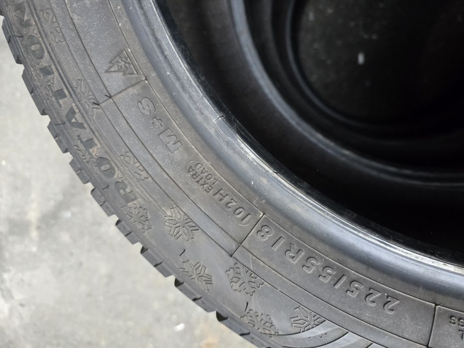 4x 225/55/18 M+S DUNLOP 2023 Stare excelentă