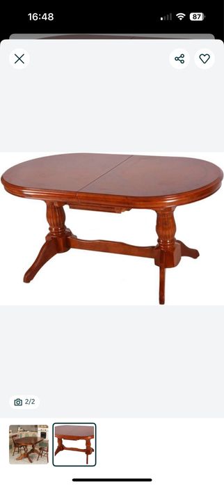 Стол обеденный   дерево