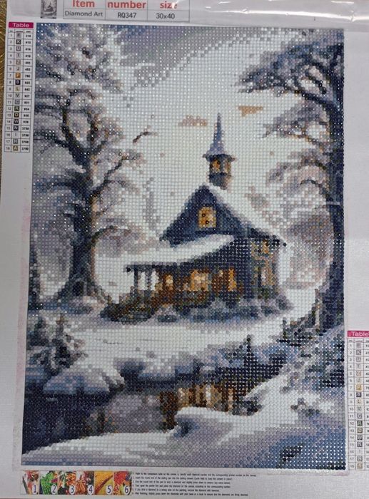 Vand tablouri cu pietre 30x40