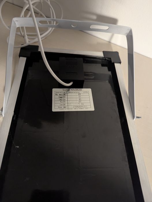 Cameră de supraveghere chinezesc panou solar - bun pentru zone izolate