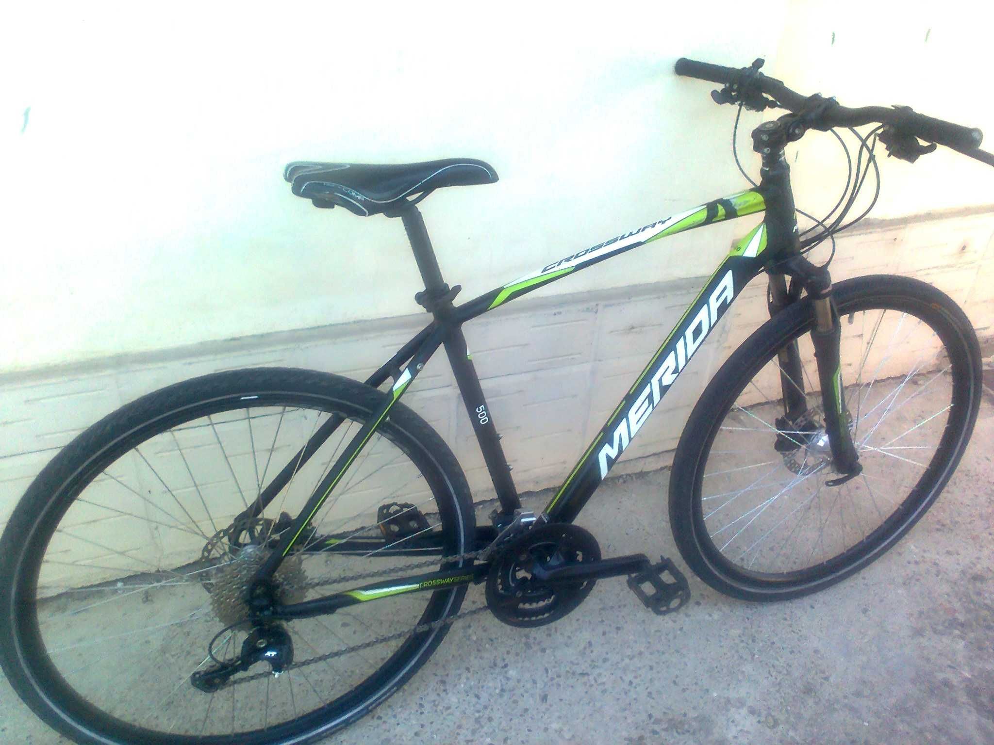 30 скорости Merida CrossWay 500 - Хидравличен Модел