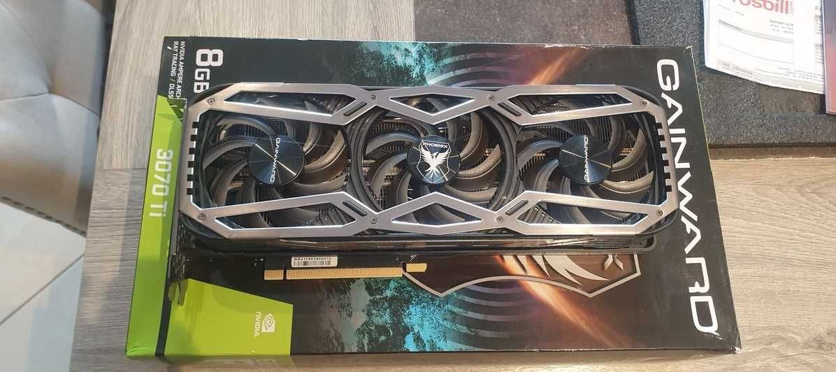 Перфектна! RTX 3070ti Gainward Phoenix 8 GB GDDR6X Nvidia GeForce