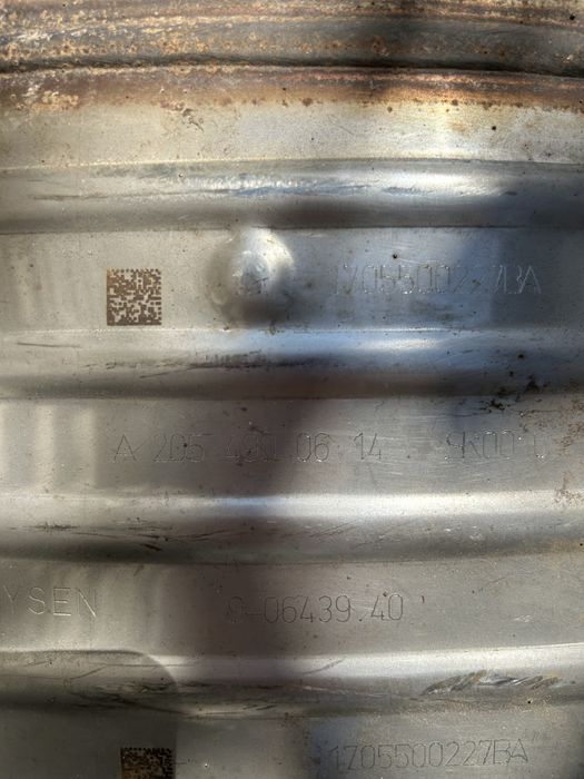 Toba/eșapament Mercedes C/GLC/