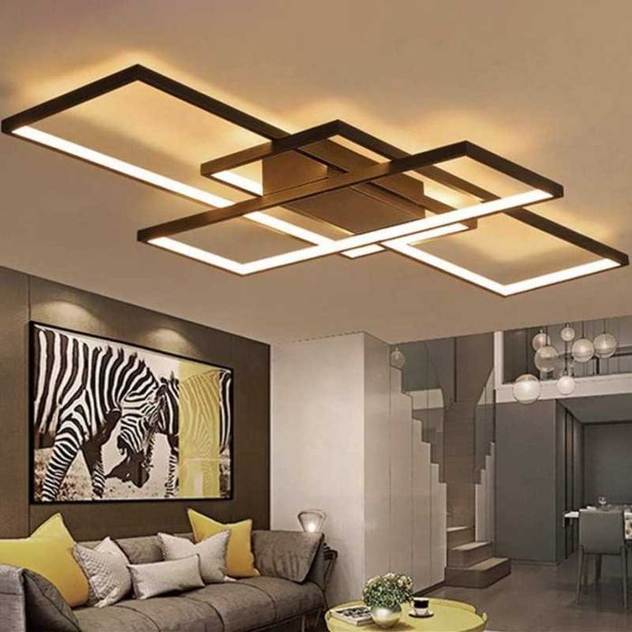 Дизайнерски LED плафон Triple
