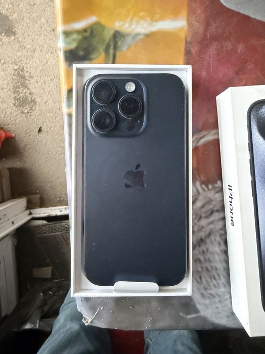 Iphone 15 pro blue titanum