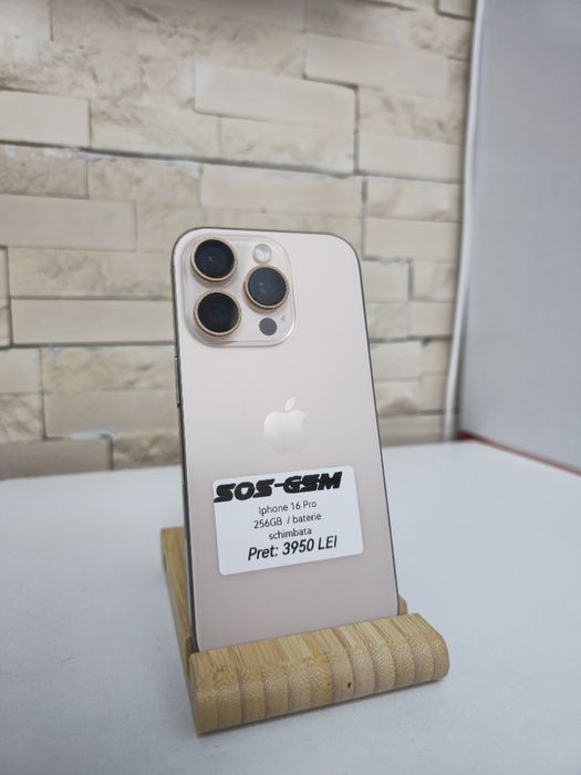 Iphone 16 Pro 256GB / baterie schimbata