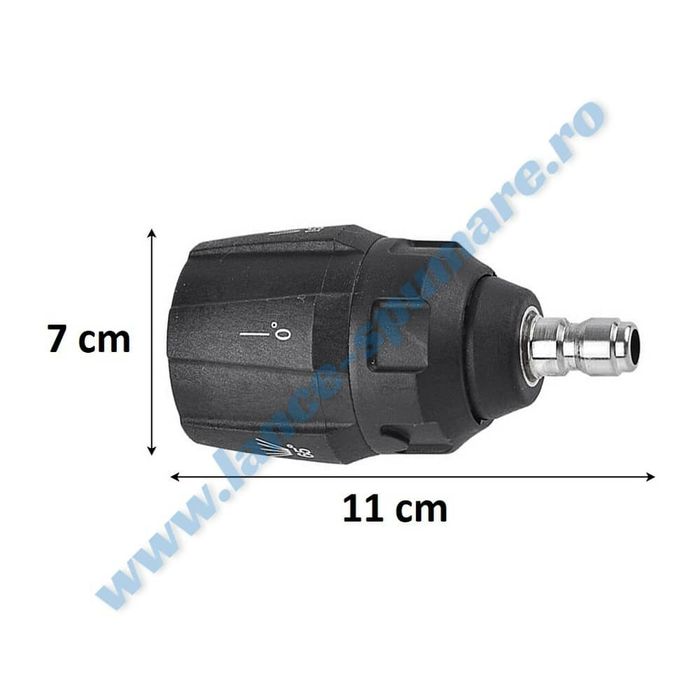Duza pulverizare de inalta presiune 5 in 1 cu cupla rapida 1/4″