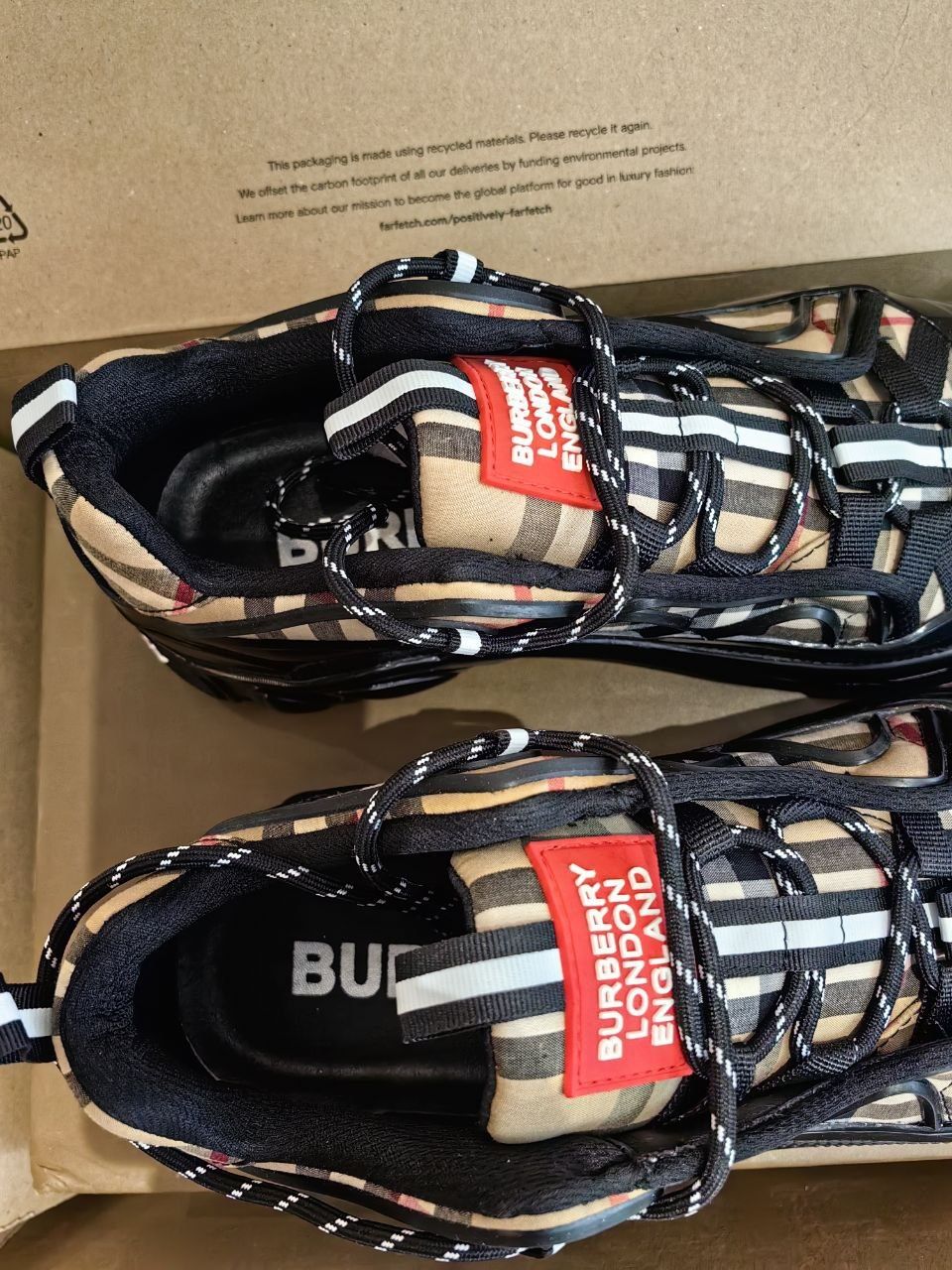 Burberry кецове обувки shoes