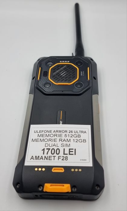 Amanet F28: Telefon Ulefone Armor 26 Ultra 512 Gb